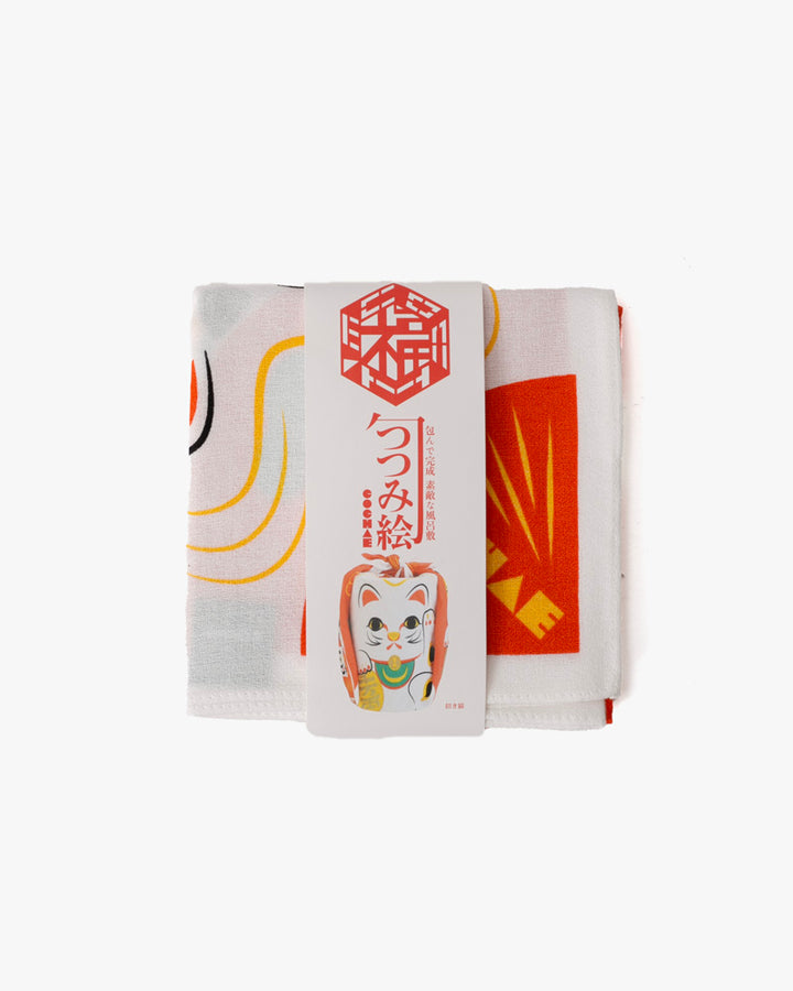 Modern Furoshiki, Musubi, Cochae, Manekineko, 19 x 19