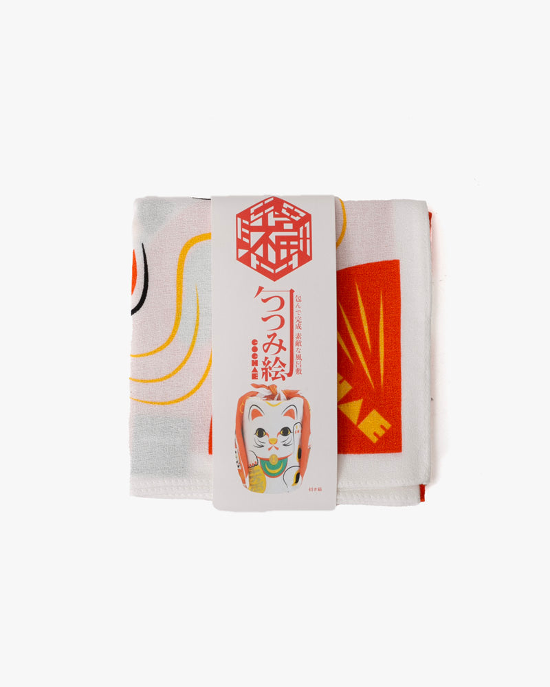 Modern Furoshiki, Musubi, Cochae, Manekineko, 19 x 19
