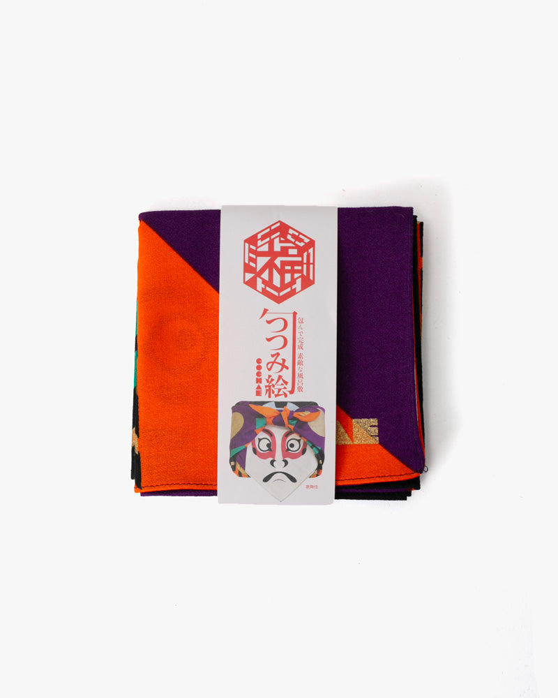 Modern Furoshiki, Musubi, Cochae, Kabuki, 19 x 19