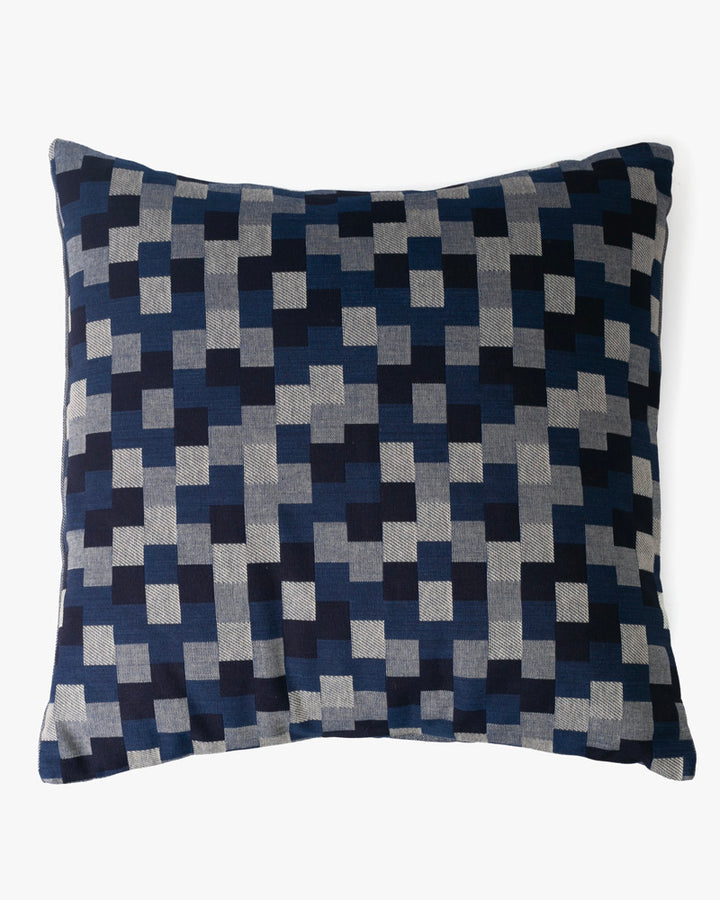 Kiriko Original Pillow, Patchwork Style Denim