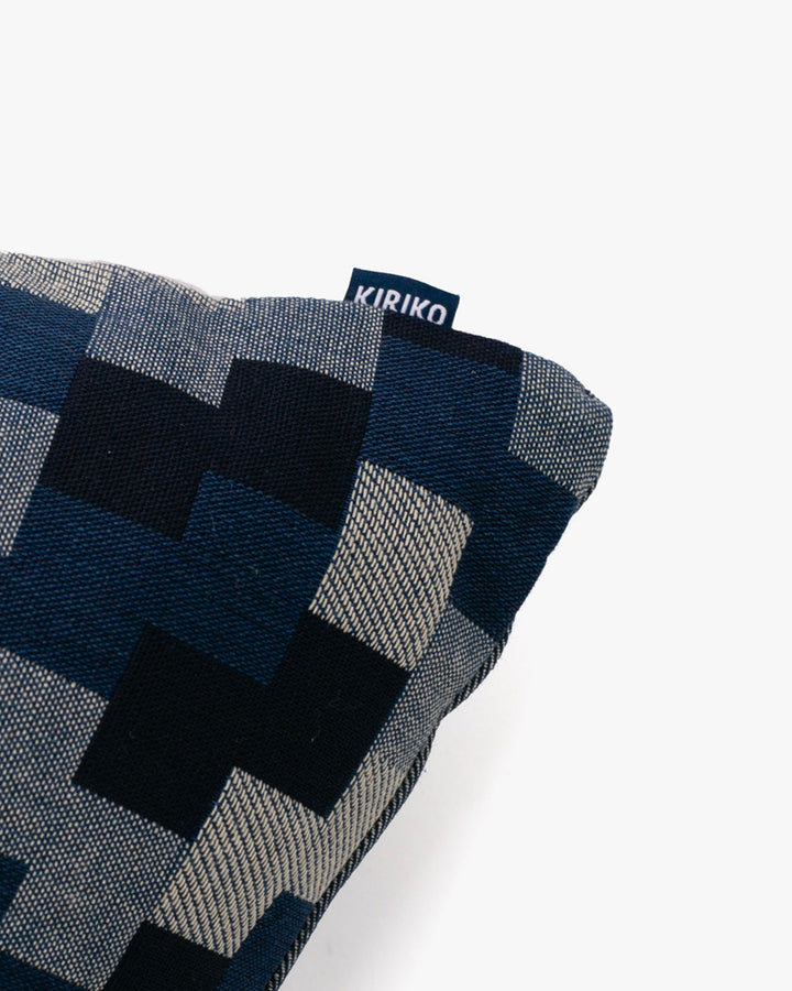 Kiriko Original Pillow, Patchwork Style Denim