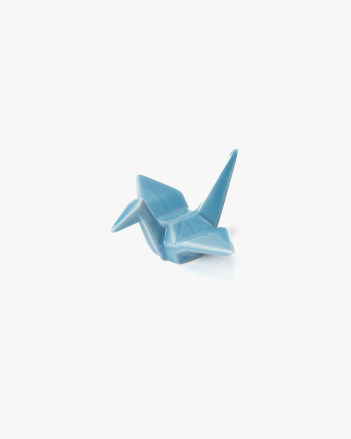 Chopstick Rest, Ichiyama, Paper Crane, Blue