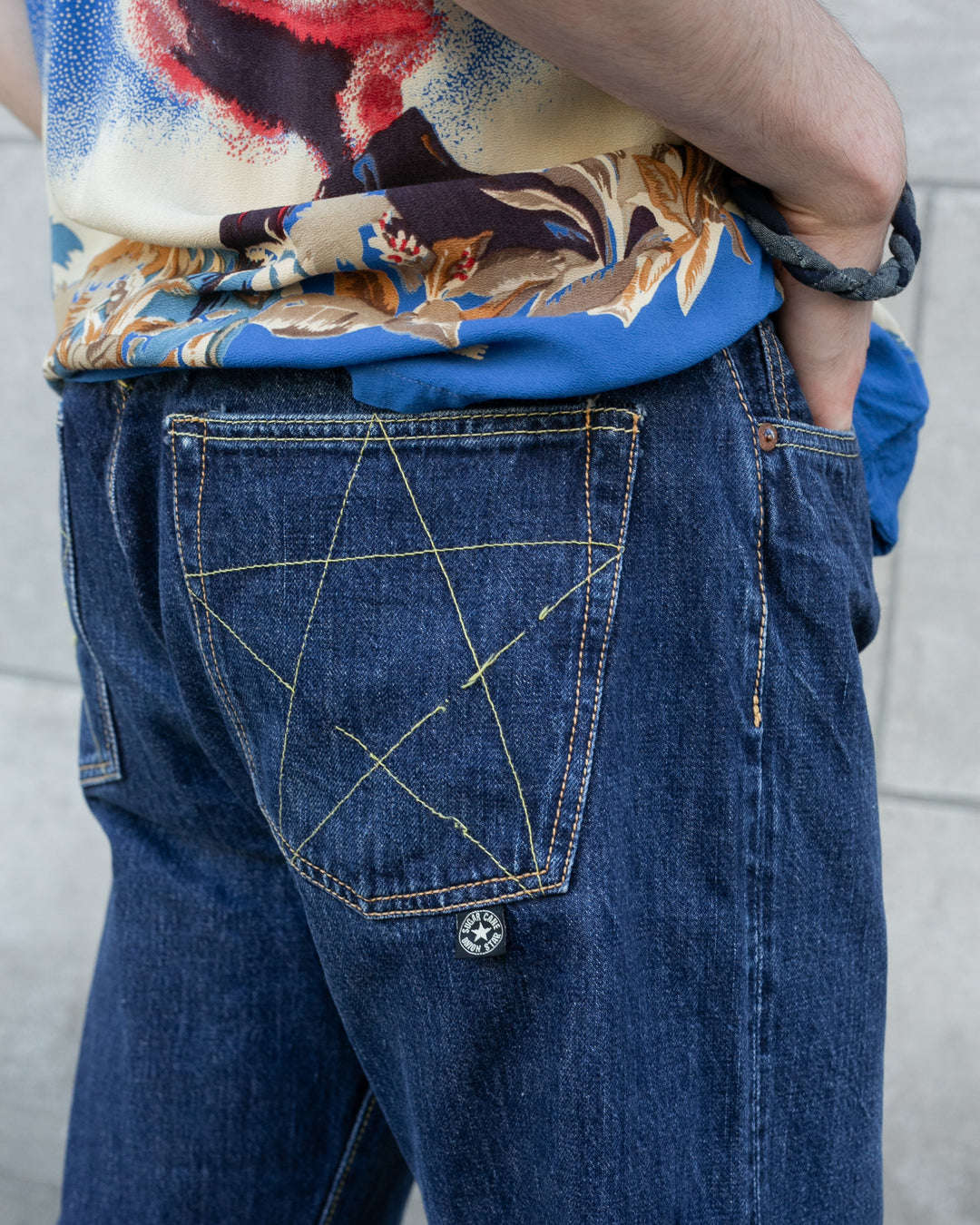 Japanese Repro Selvedge Denim Jeans, Sugar Cane Brand - 33" x 34"