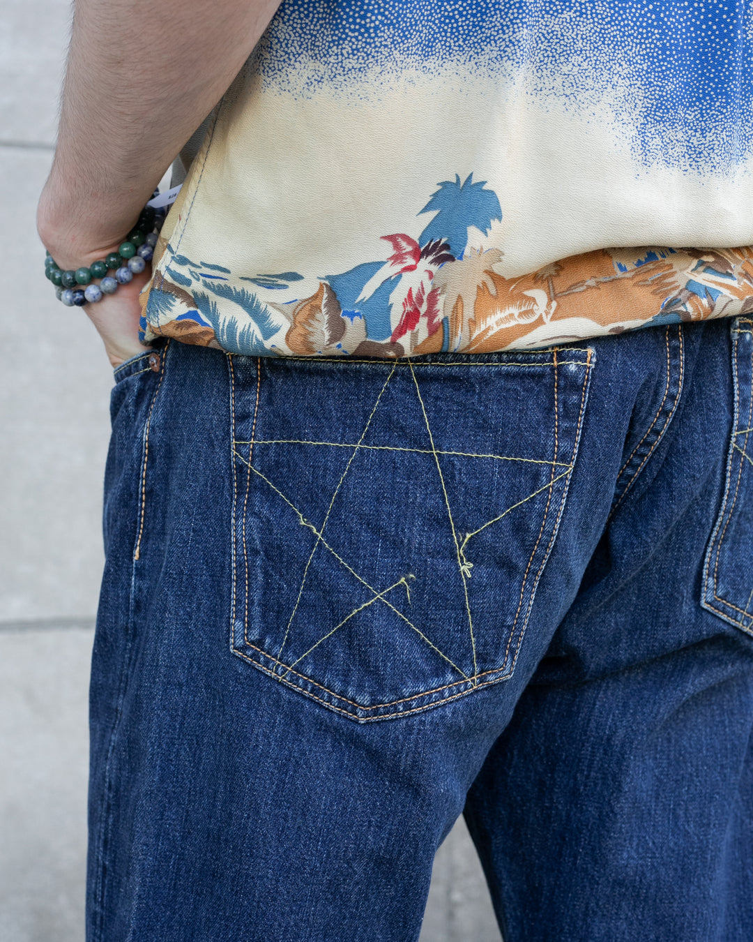 Japanese Repro Selvedge Denim Jeans, Sugar Cane Brand - 33" x 34"