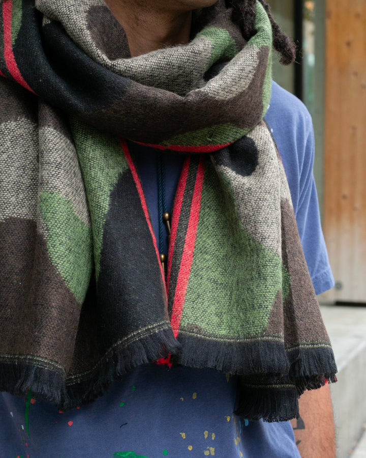 Ceci Bloom, Scarf, Camo Print