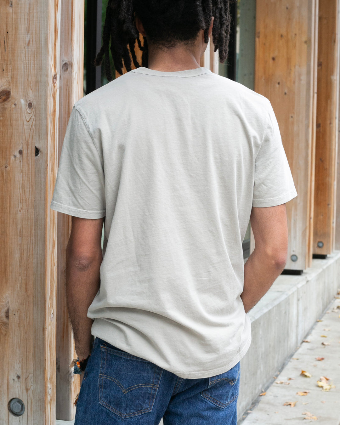 Kiriko Original Tee, 6 oz Cotton, Printed Logo, Latte