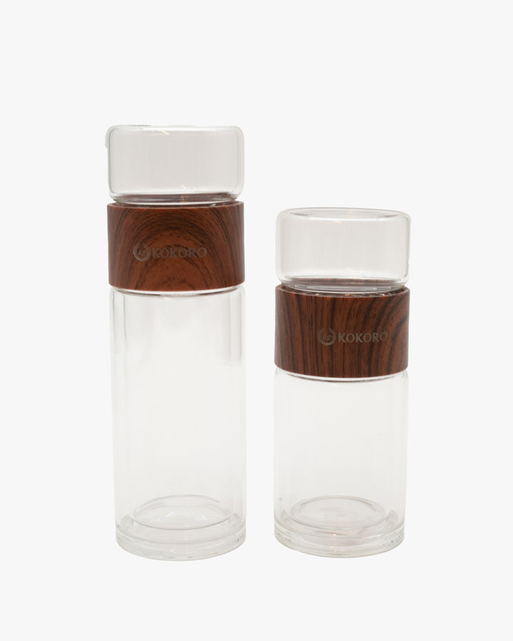 Kokoro Original Glass Tea Infuser Bottle