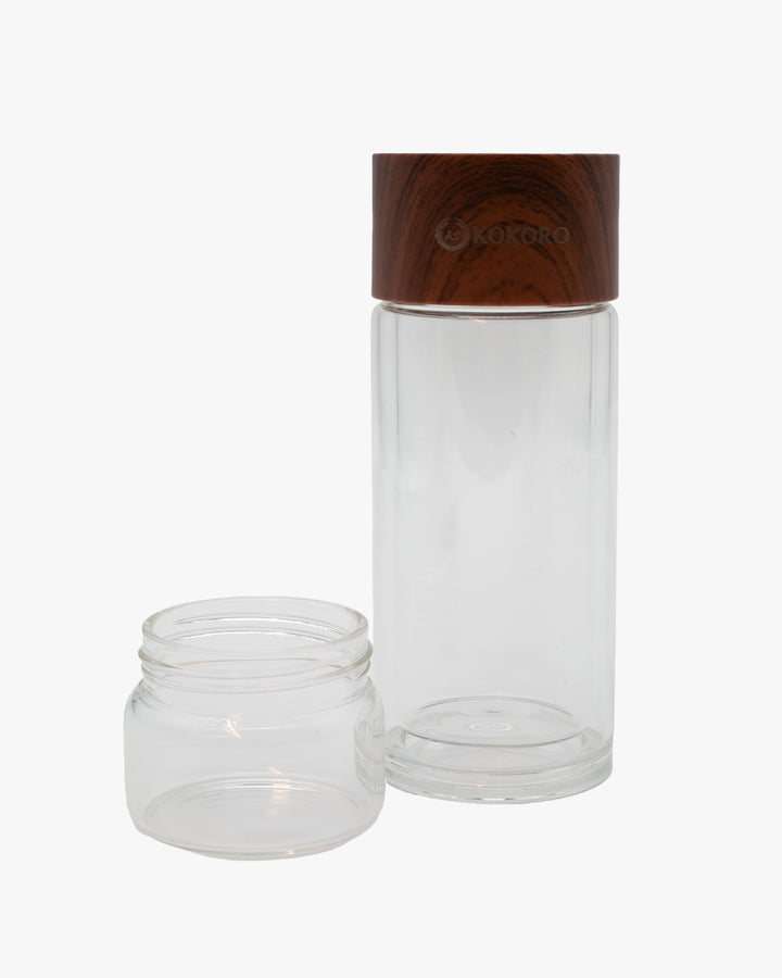 Kokoro Original Glass Tea Infuser Bottle