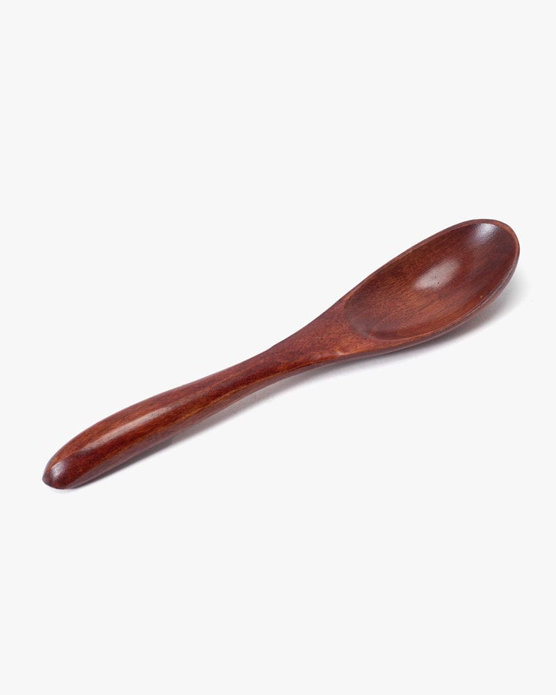 Wooden Utensils, Nanmu, Medium Long Oval Spoon