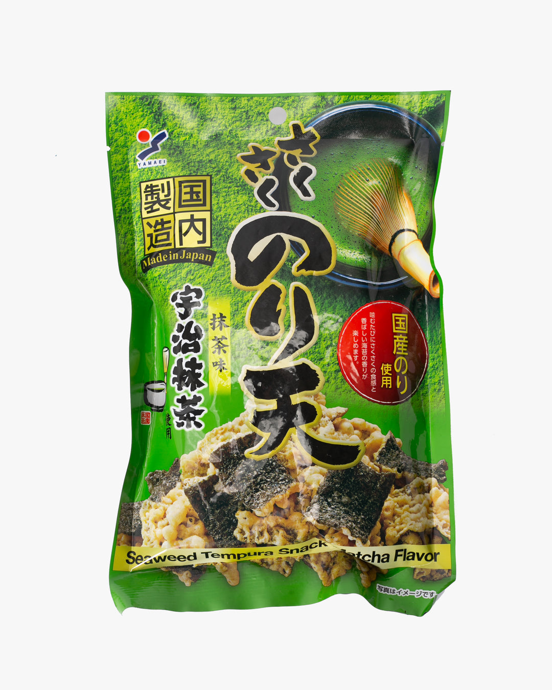 Noriten, Uji Matcha, Seaweed Tempura Snack