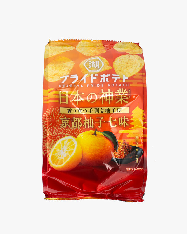 Koikeya Pride Potato, Kyoto Yuzu Shichimi