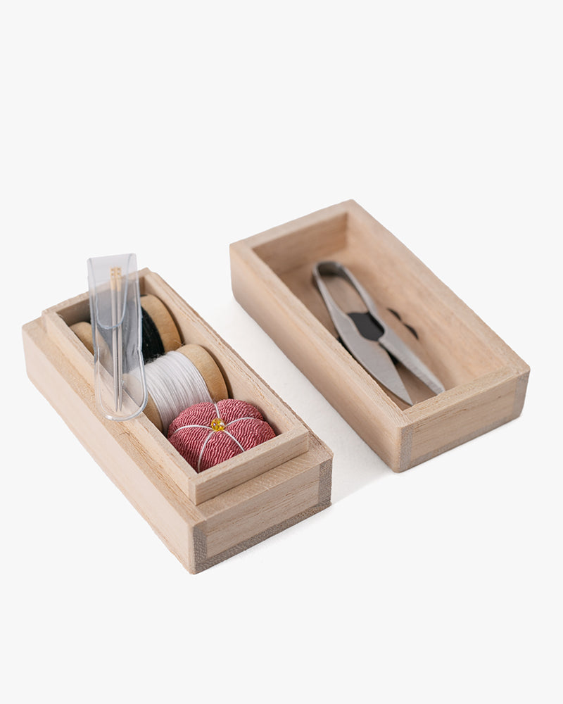 Hiro, Small Sewing Box, Seigaiha