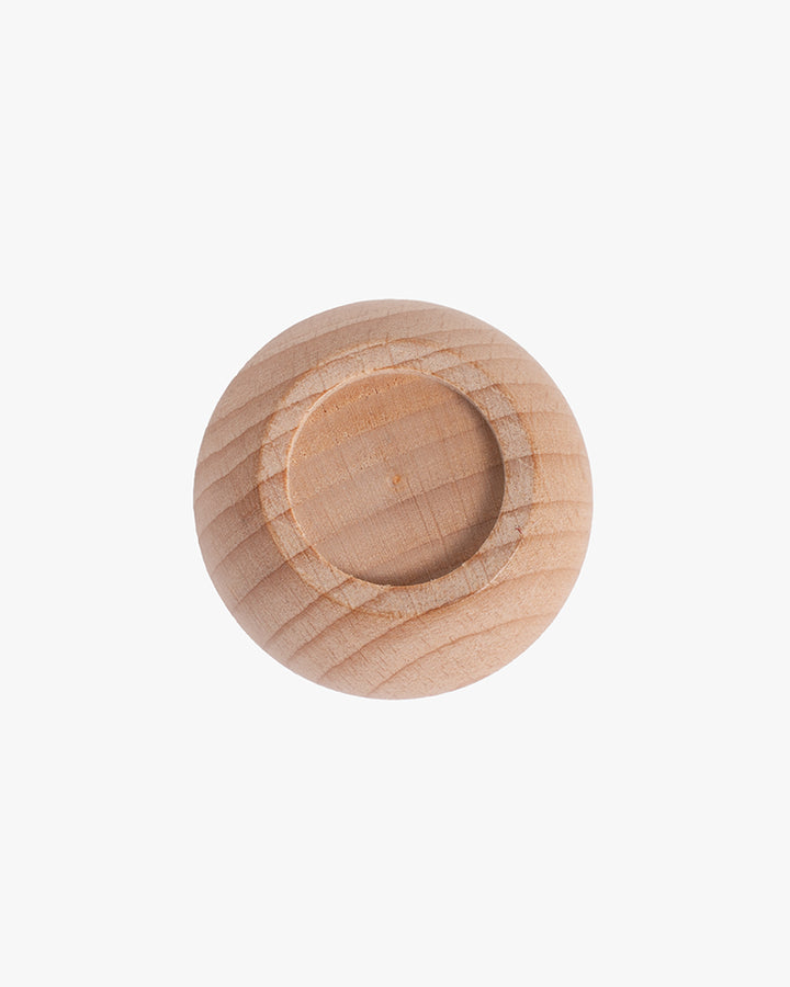 Hiro, Pin Cushion with Wooden Base, Red