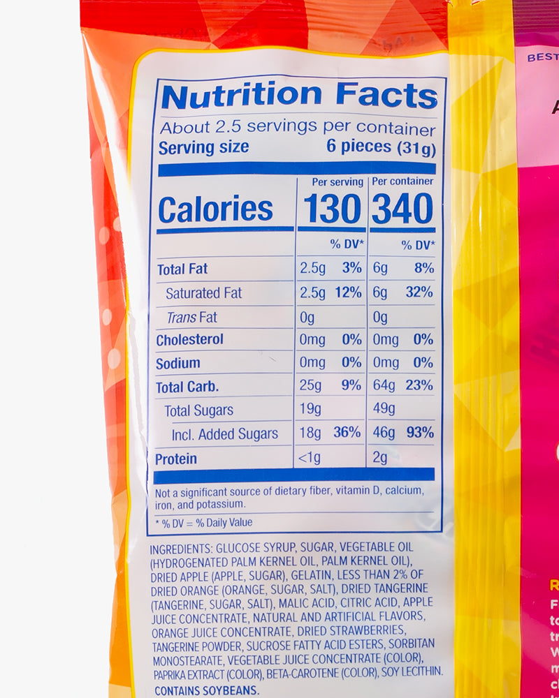 Morinaga, Hi Chew Plus Fruit