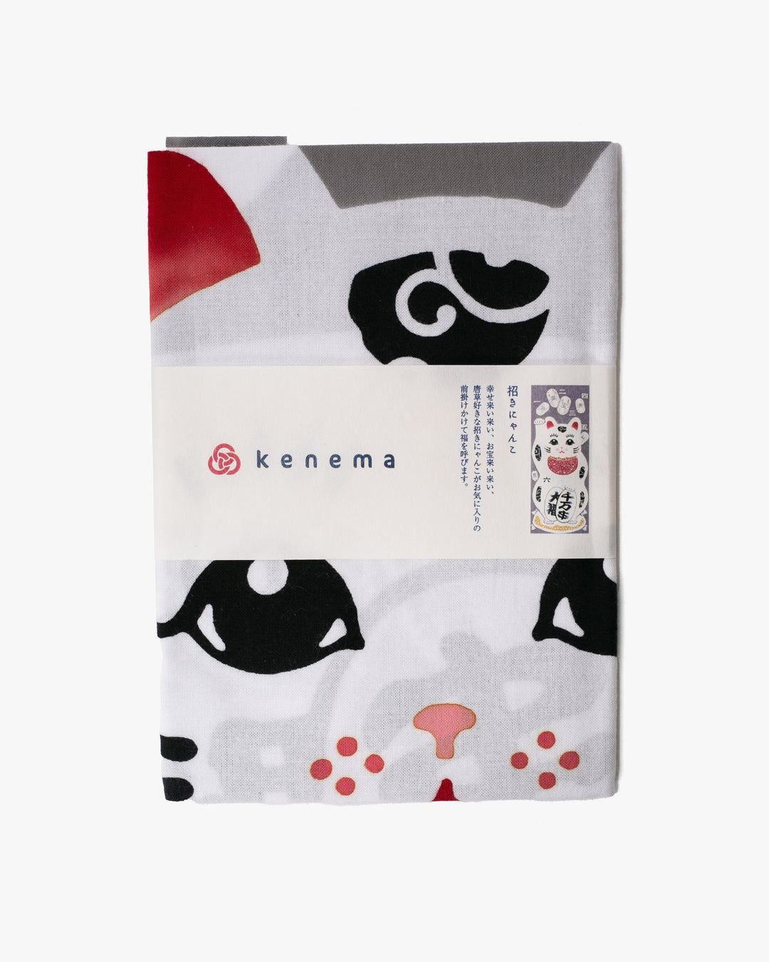 Tenugui, Chusen-Zome, Lucky Cat