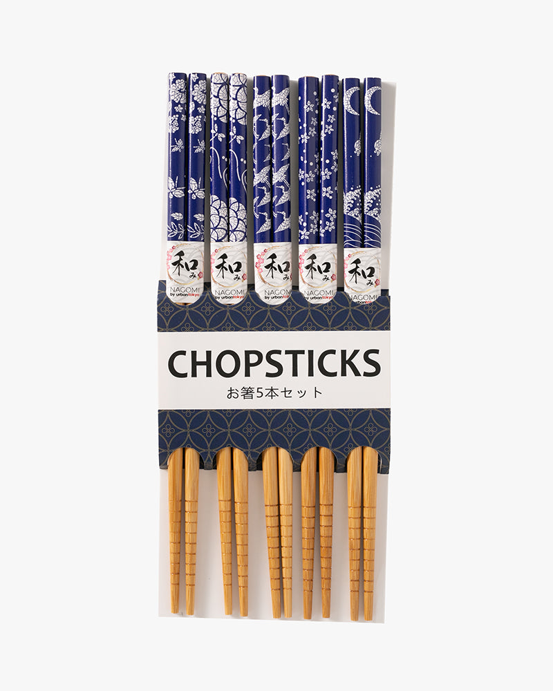 Urban Tokyo, 5 Piece Chopsticks Set, Symbolic Animals