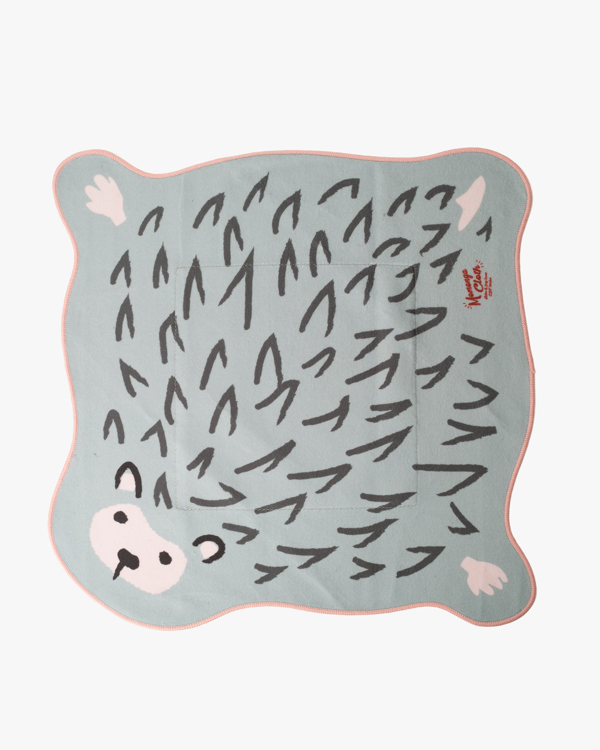 Lunch Bag/Velcro, Bisque, Momonga Series, Hedgehog
