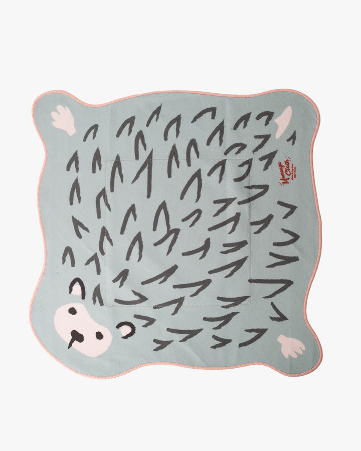 Lunch Bag/Velcro, Bisque, Momonga Series, Hedgehog