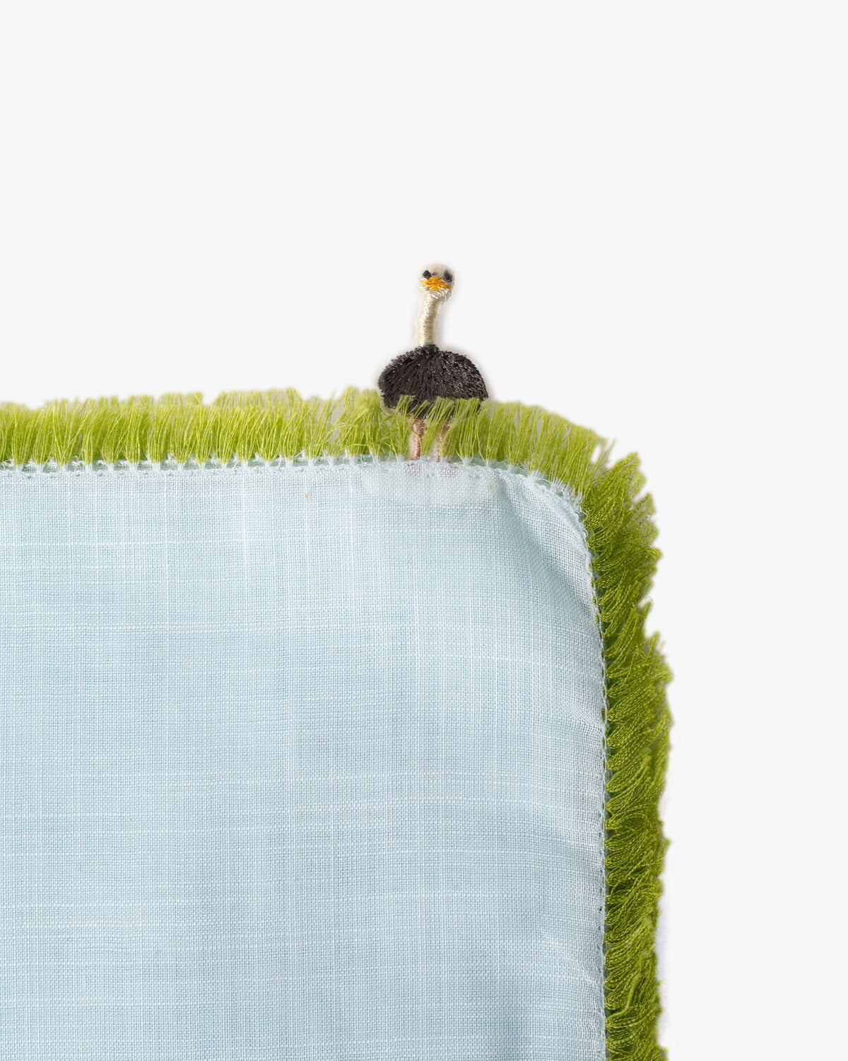Japanese Handkerchief, Hikkomi, Ostrich