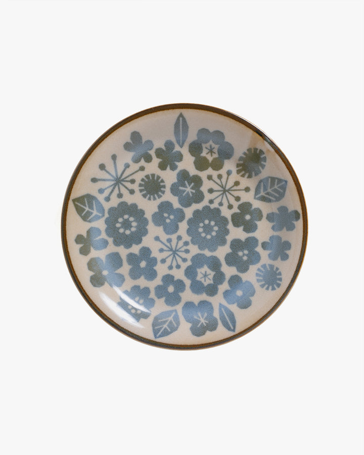 Plate, Bisque, Kukka Lokki, Flower 
