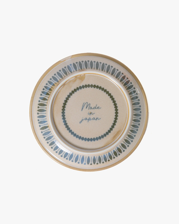 Plate, Bisque, Kukka Lokki, Flower 