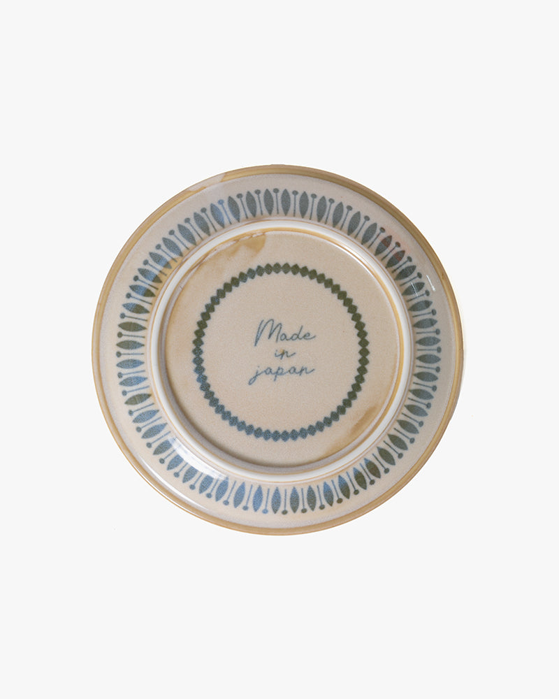 Plate, Bisque, Kukka Lokki, Flower 