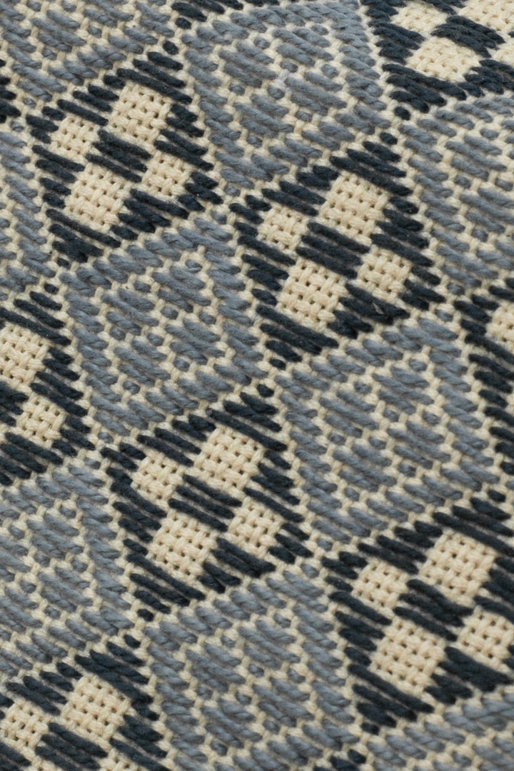 Kogin Sashiko Card Case, Kind Offer, Geometric Pattern