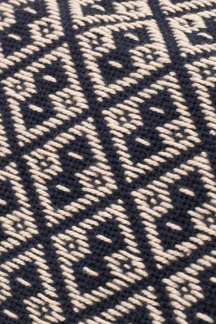 Kogin Sashiko Card Case, Kind Offer, Geometric Pattern