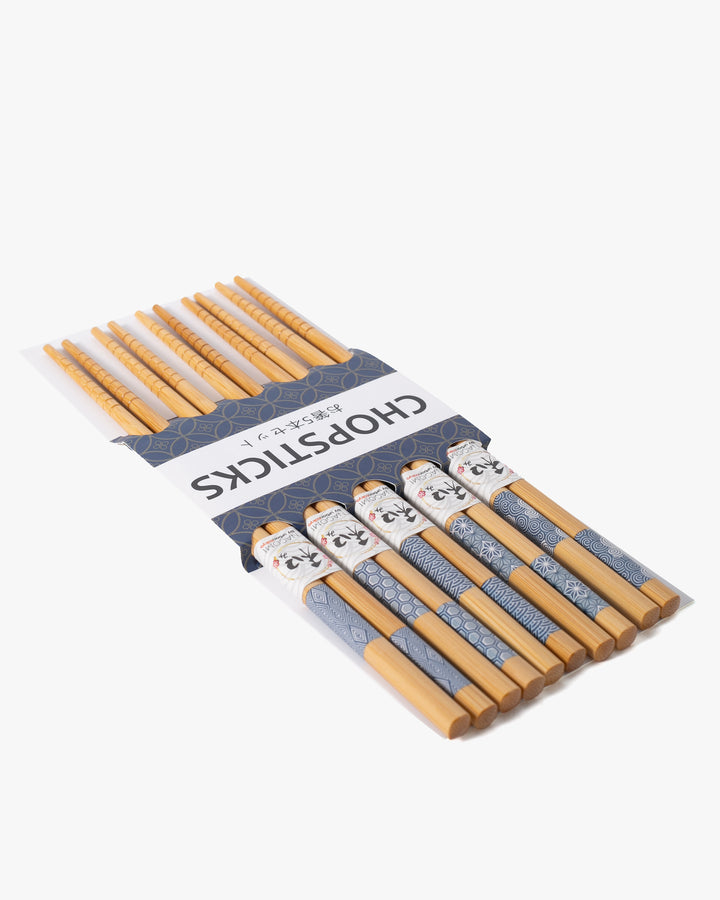 Urban Tokyo, 5 Piece Chopsticks Set, Traditional Patterns