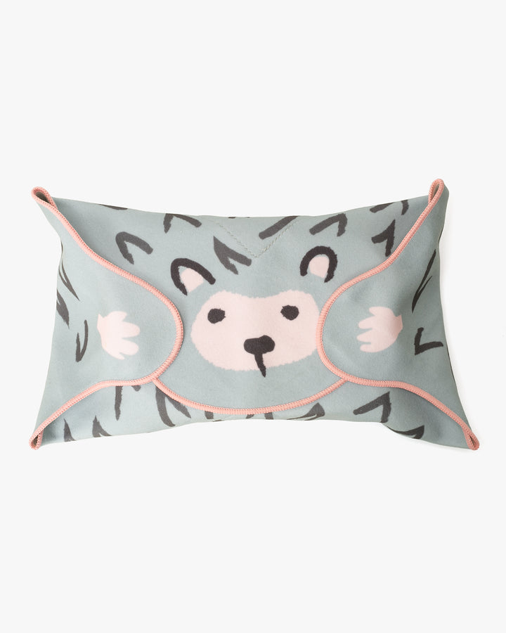Lunch Bag/Velcro, Bisque, Momonga Series, Hedgehog