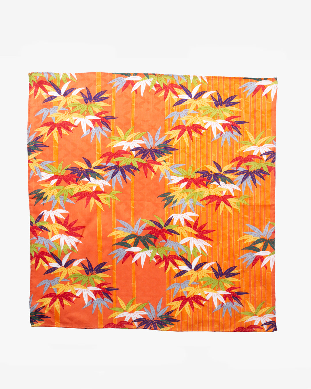 Japanese Handkerchief, Classic, Bamboo and Leaves