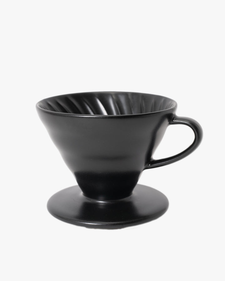 Hario, V60 Ceramic Coffee Dripper, 02 Matte Black