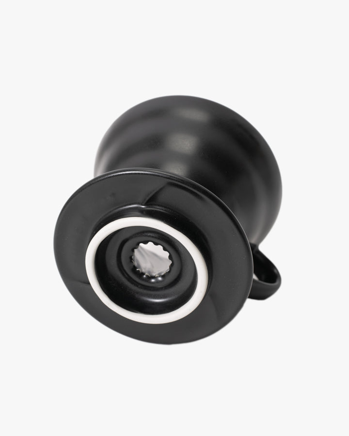 Hario, V60 Ceramic Coffee Dripper, 02 Matte Black