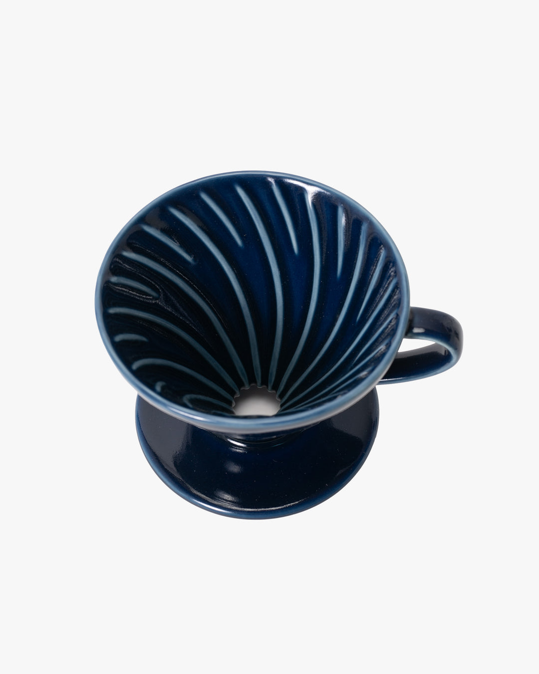 Hario, V60 Ceramic Coffee Dripper, 02 Navy Blue