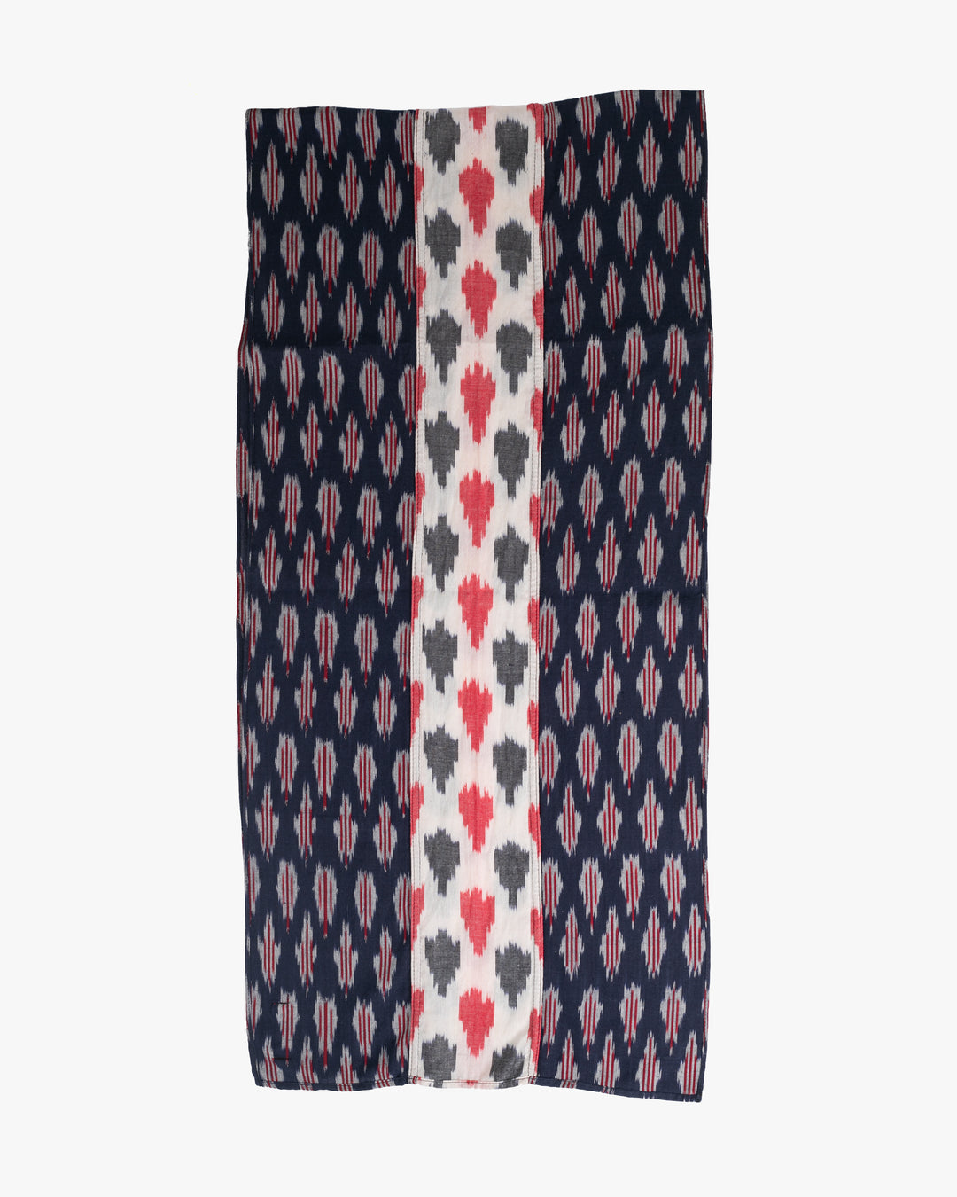 Kiriko Original Scarf, Triple Split, Indian Kasuri, 