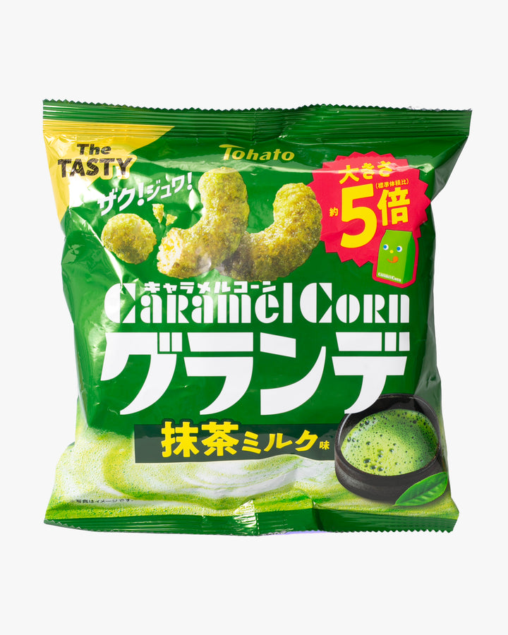 x Caramel Corn Grande, Matcha Milk