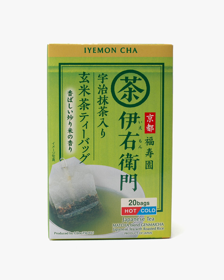 Iyemon Cha, Tea Bags, Genmaicha Blend