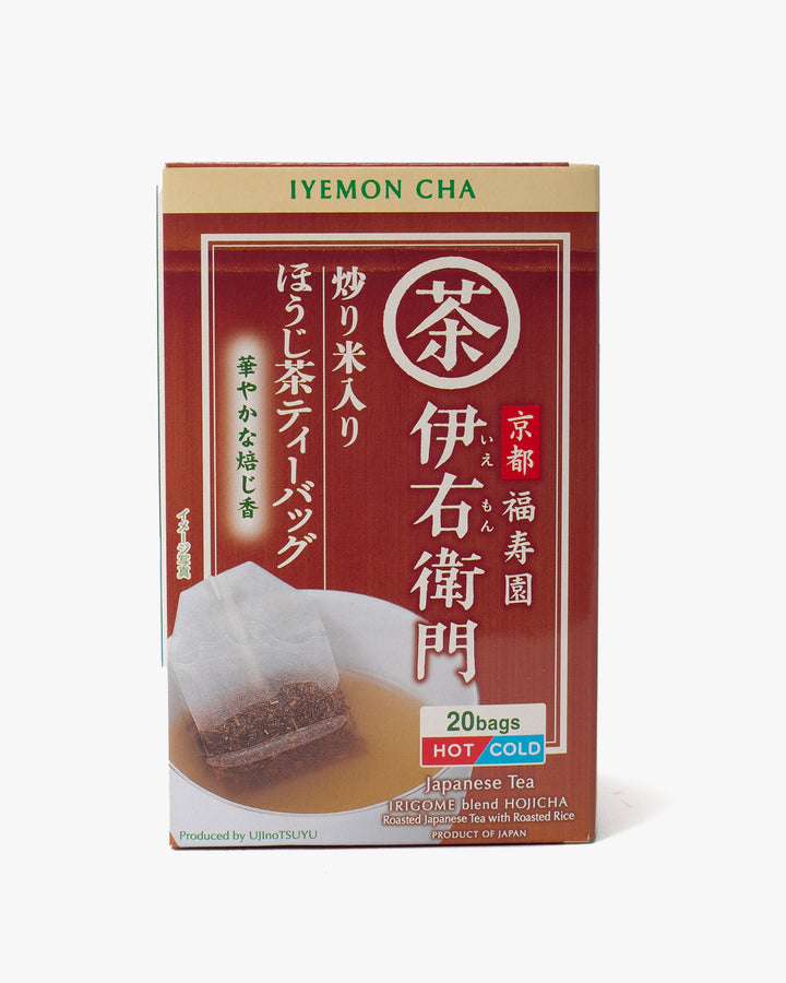 Iyemon Cha,Tea Bags, Irigome Blend