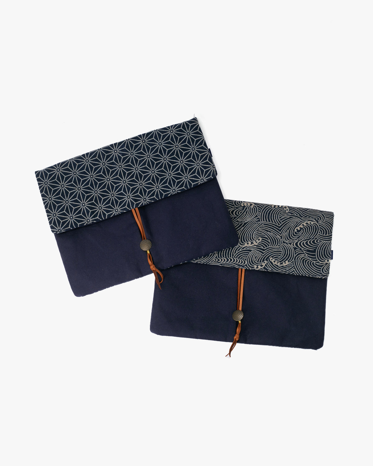 Kiriko Original Laptop Cover, Indigo Asanoha