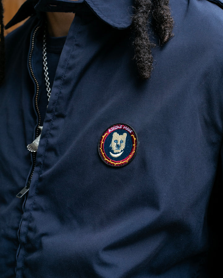 Kiriko Original Jacket, Navy Koi / Dragon Jacket with Patches