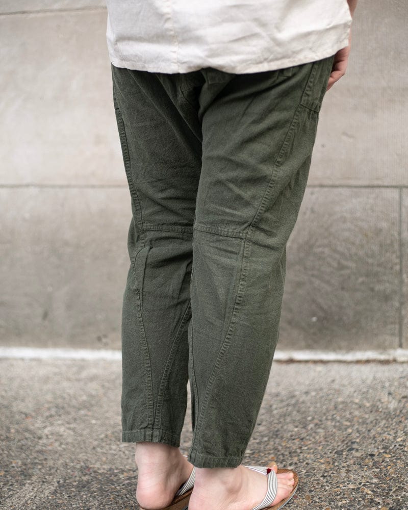 Ennichi Pants, Sappa Kama, Khaki Green