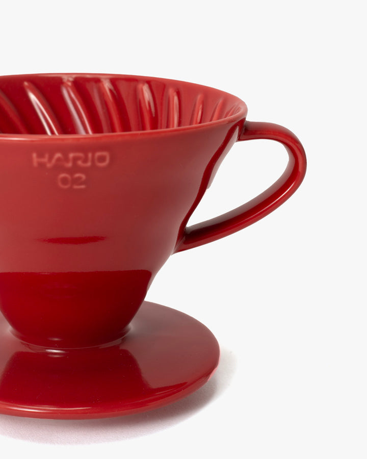 Hario, V60 Coffee Dripper, 02 Red Ceramic