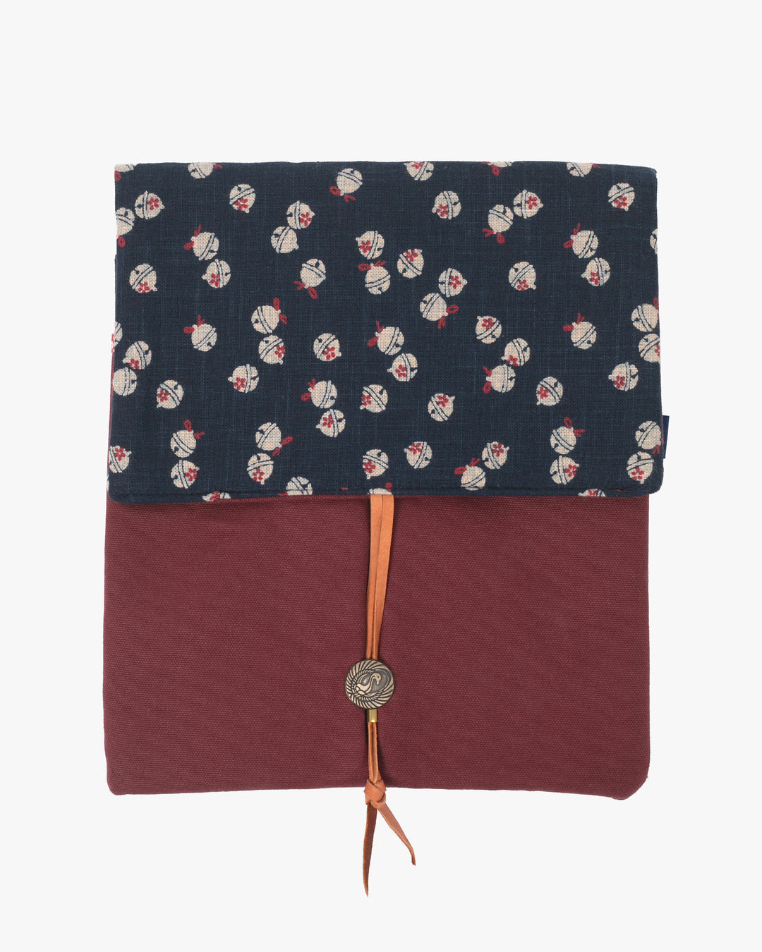 Kiriko Original iPad Cover, Suzu with Solid Burgundy