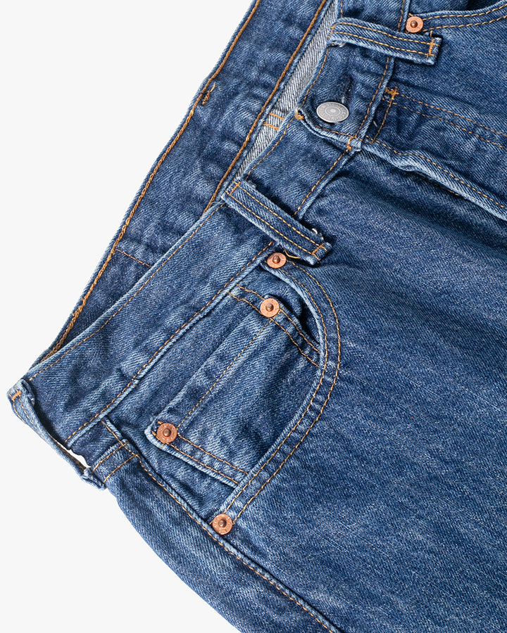 Kiriko Custom Patched Denim Jeans, Levi&