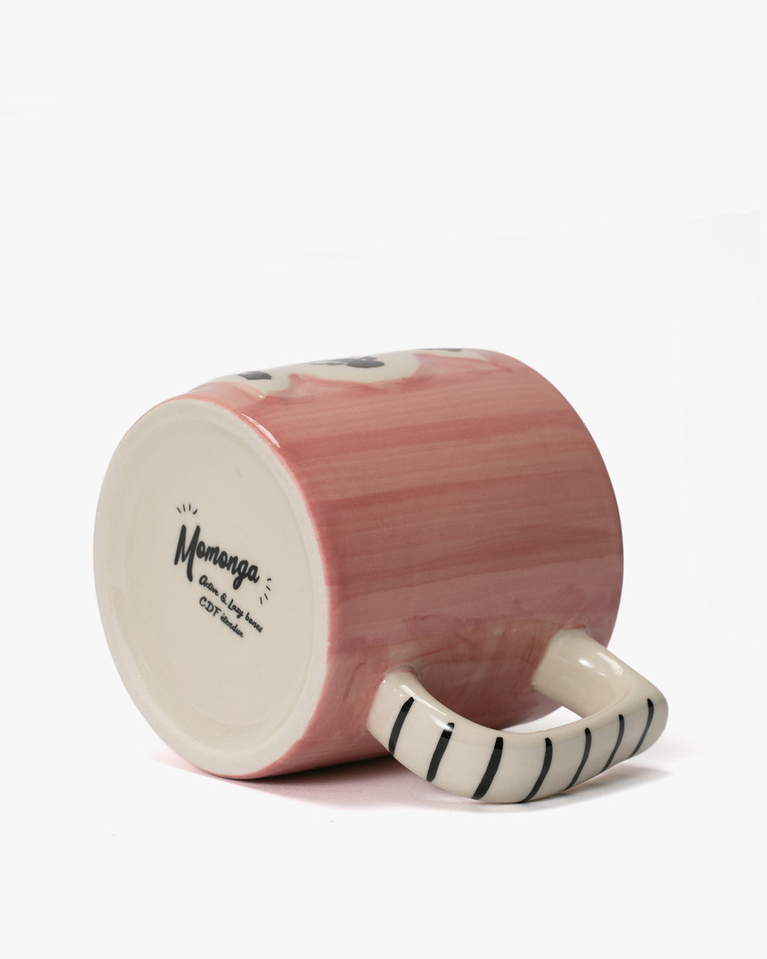 Mug, Bisque, Momonga Series, Zebra
