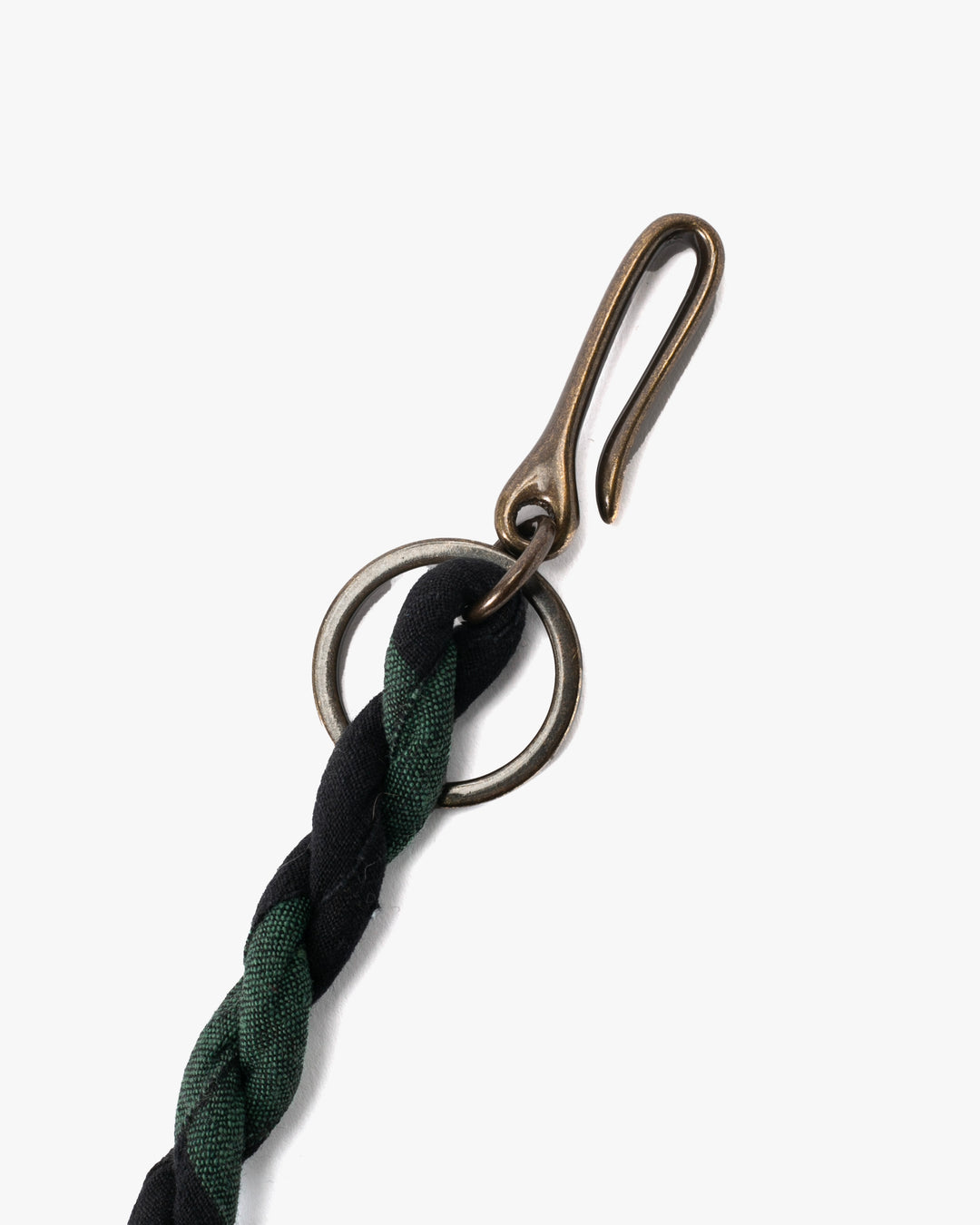 Boet x Kiriko Keychain, Boro, Black and Green Plaid