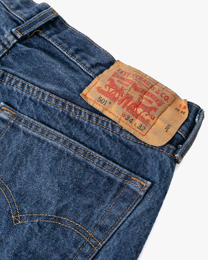 Kiriko Custom Patched Denim Jeans, Levi&