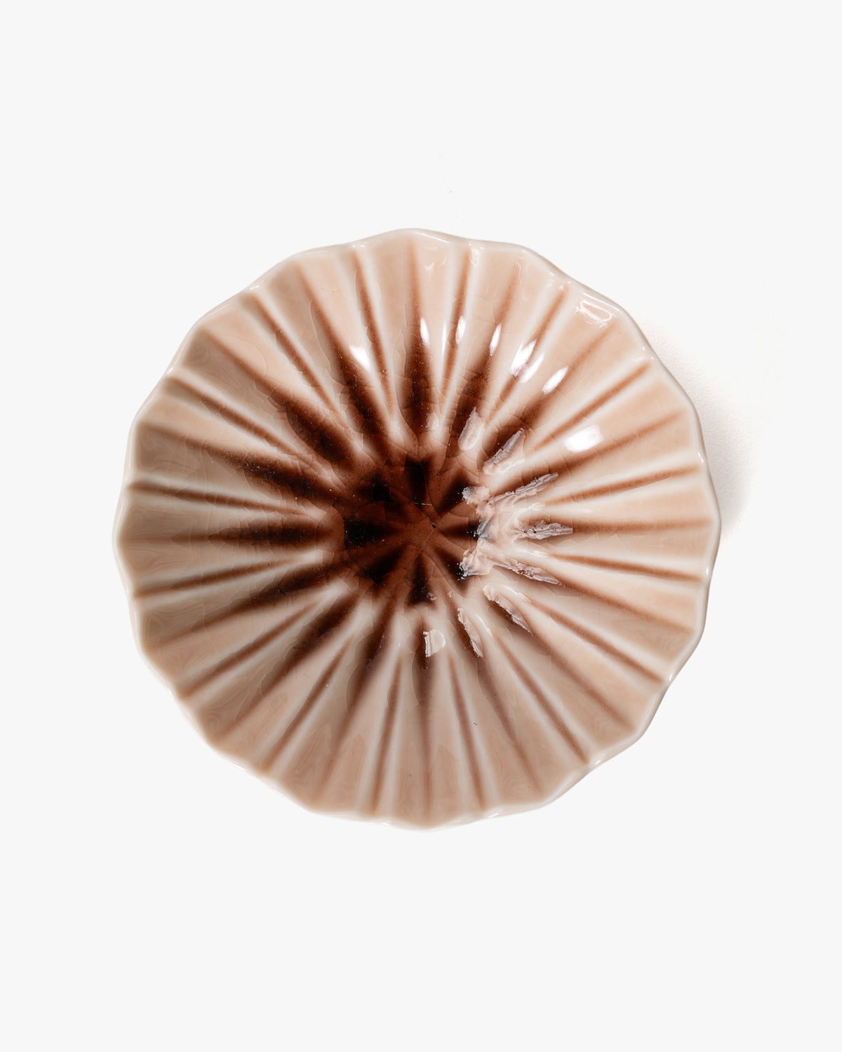 Small Dish, Bisque, Brown