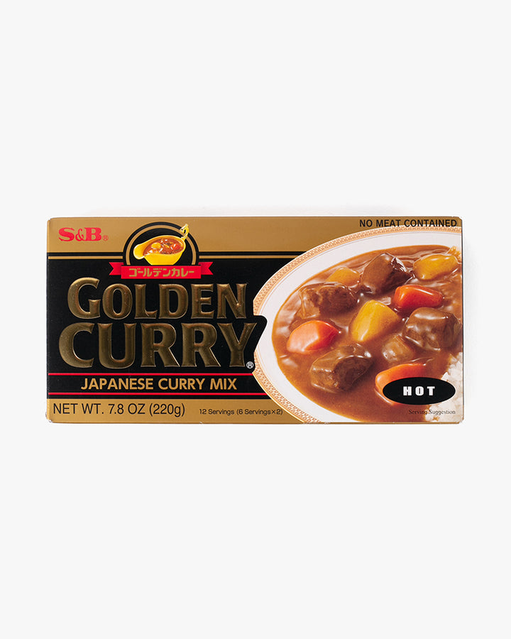 S&amp;B, Golden Curry, Hot Japanese Curry Mix