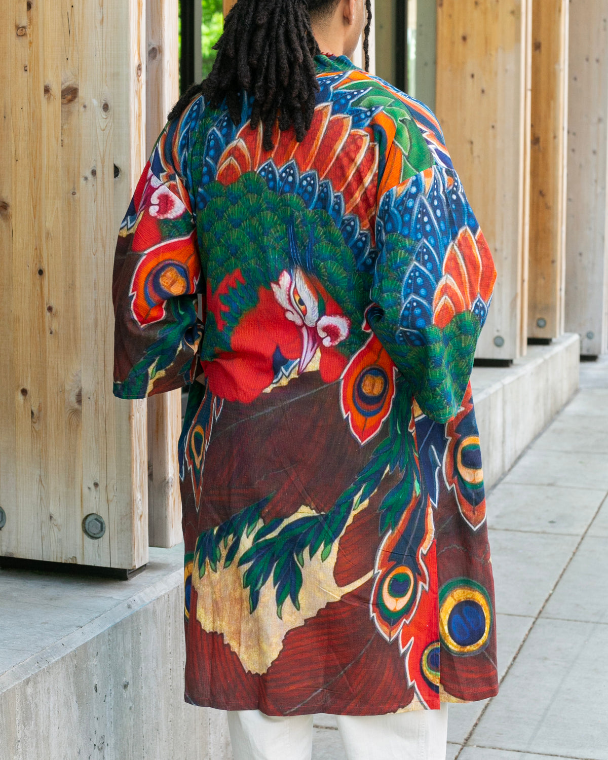 Wa-Modern, Haori, Robe, Houou, Men's